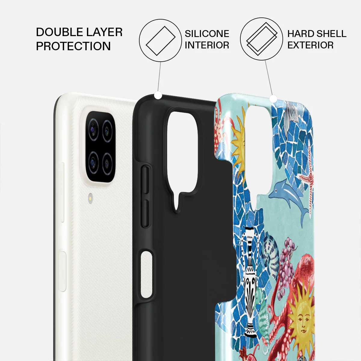 Aegean Affair - Samsung Galaxy A12 4G Case - Image 2