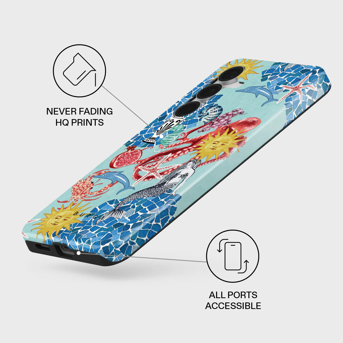 Aegean Affair - Samsung Galaxy S25 FE Case - Image 3