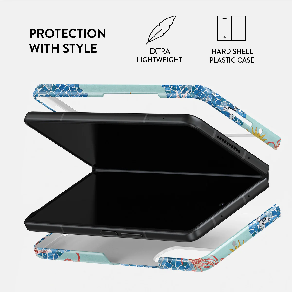 Aegean Affair - Samsung Galaxy Z Fold 4 Case - Image 2