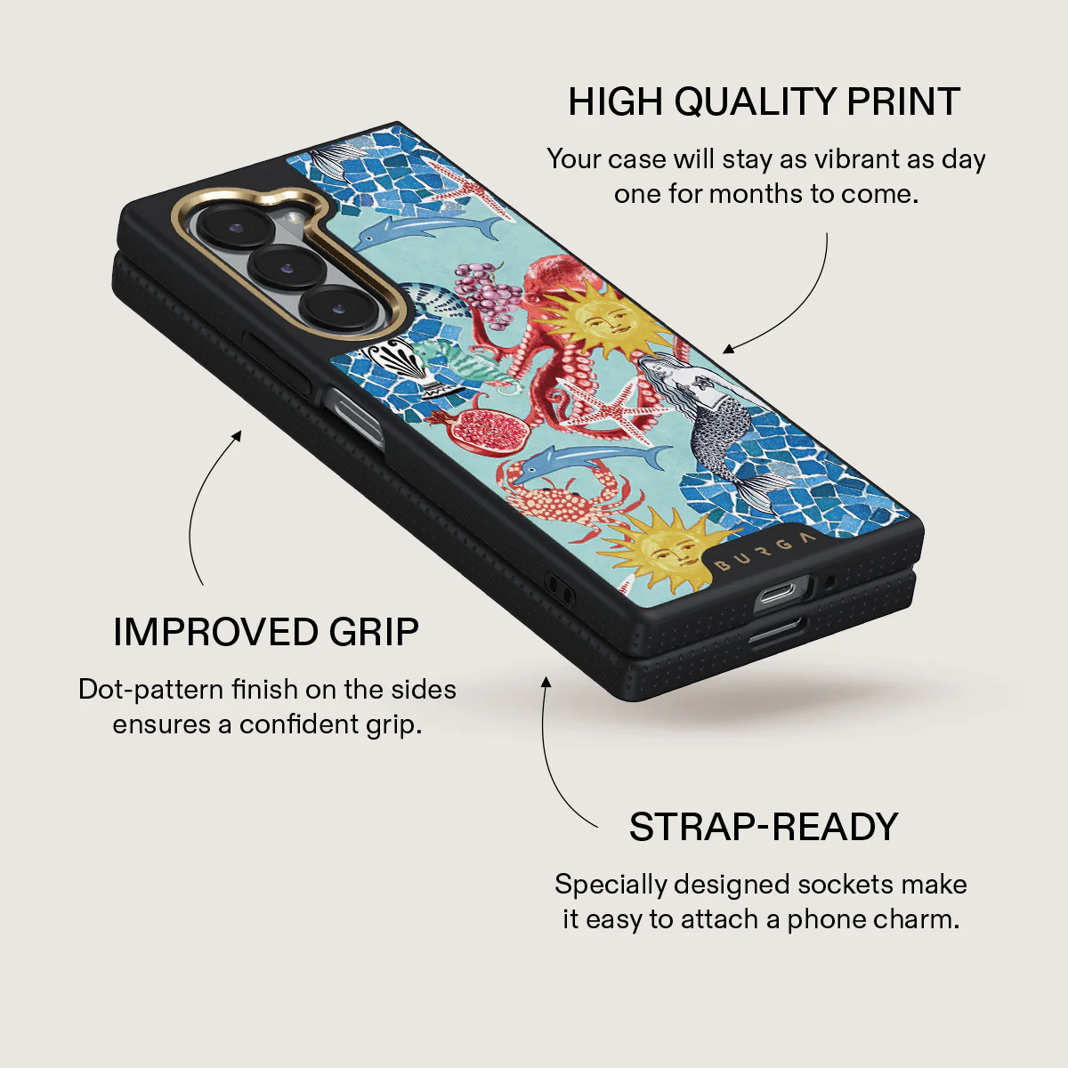 Aegean Affair - Samsung Galaxy Z Fold 6 Case - Image 5