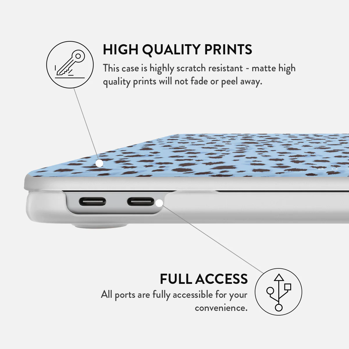 Barely Awake - Macbook Case - Image 24