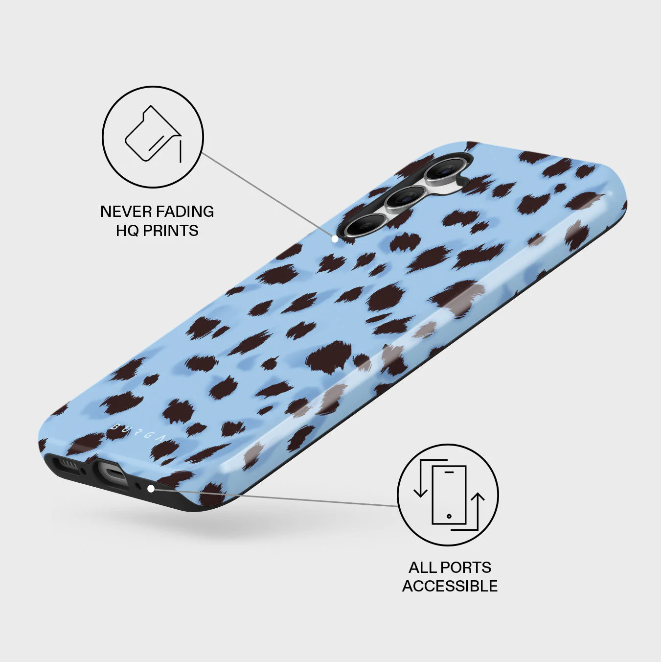 Barely Awake - Samsung Galaxy A55 Case - Image 3