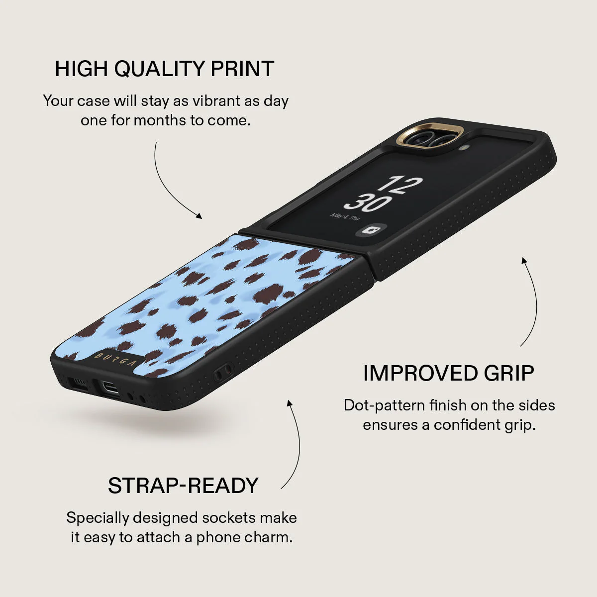 Barely Awake - Samsung Galaxy Z Flip 5 Case - Image 12