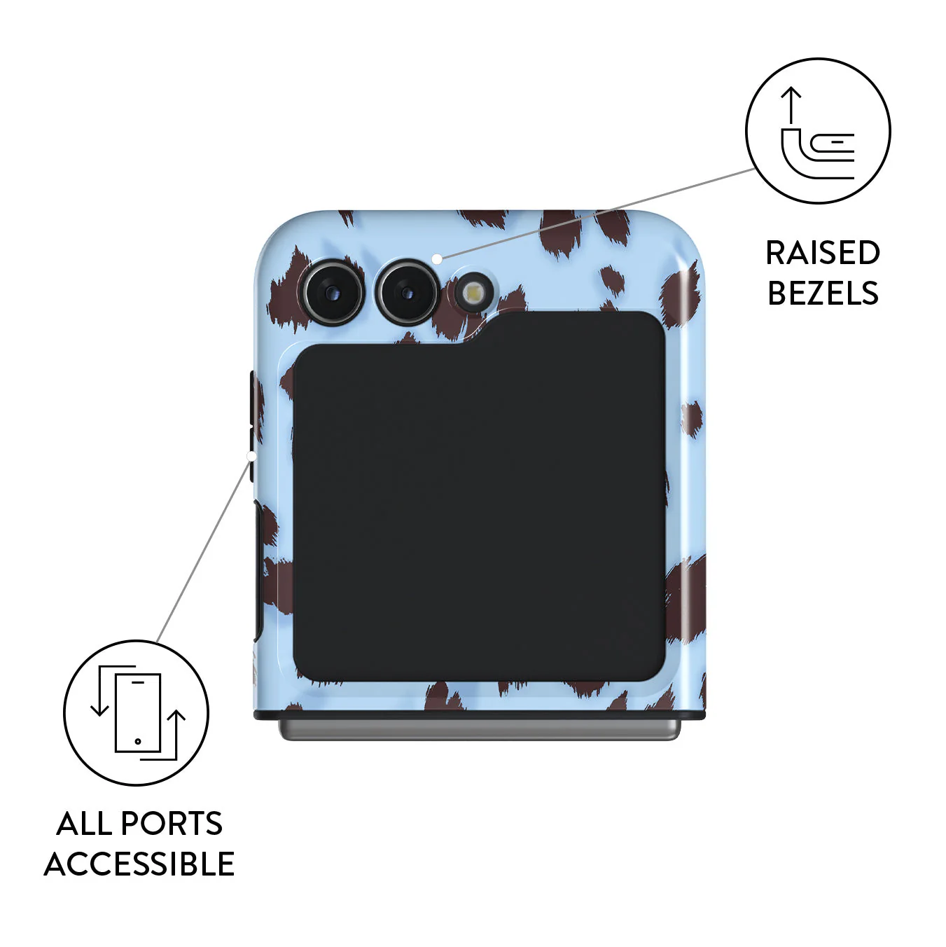 Barely Awake - Samsung Galaxy Z Flip 5 Case - Image 3