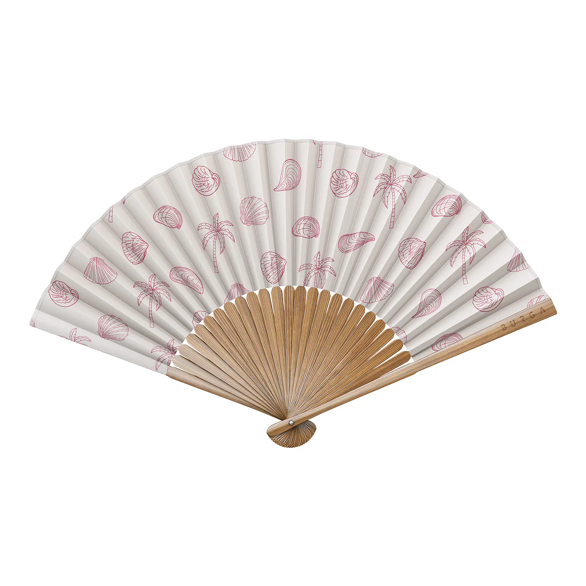 Beach Please - Hand Fan