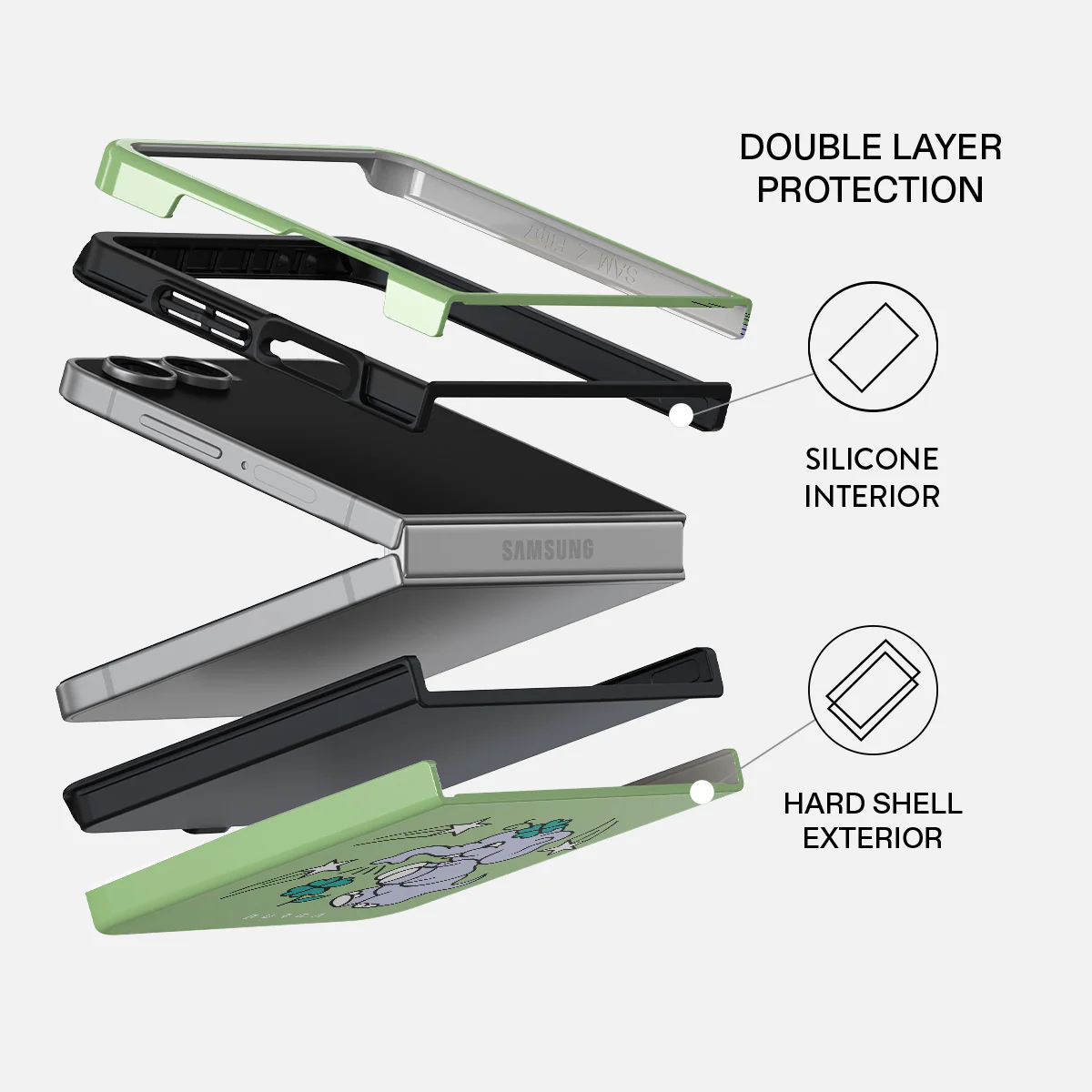 Big Energy - Samsung Galaxy Z Flip 7 Case - Image 2