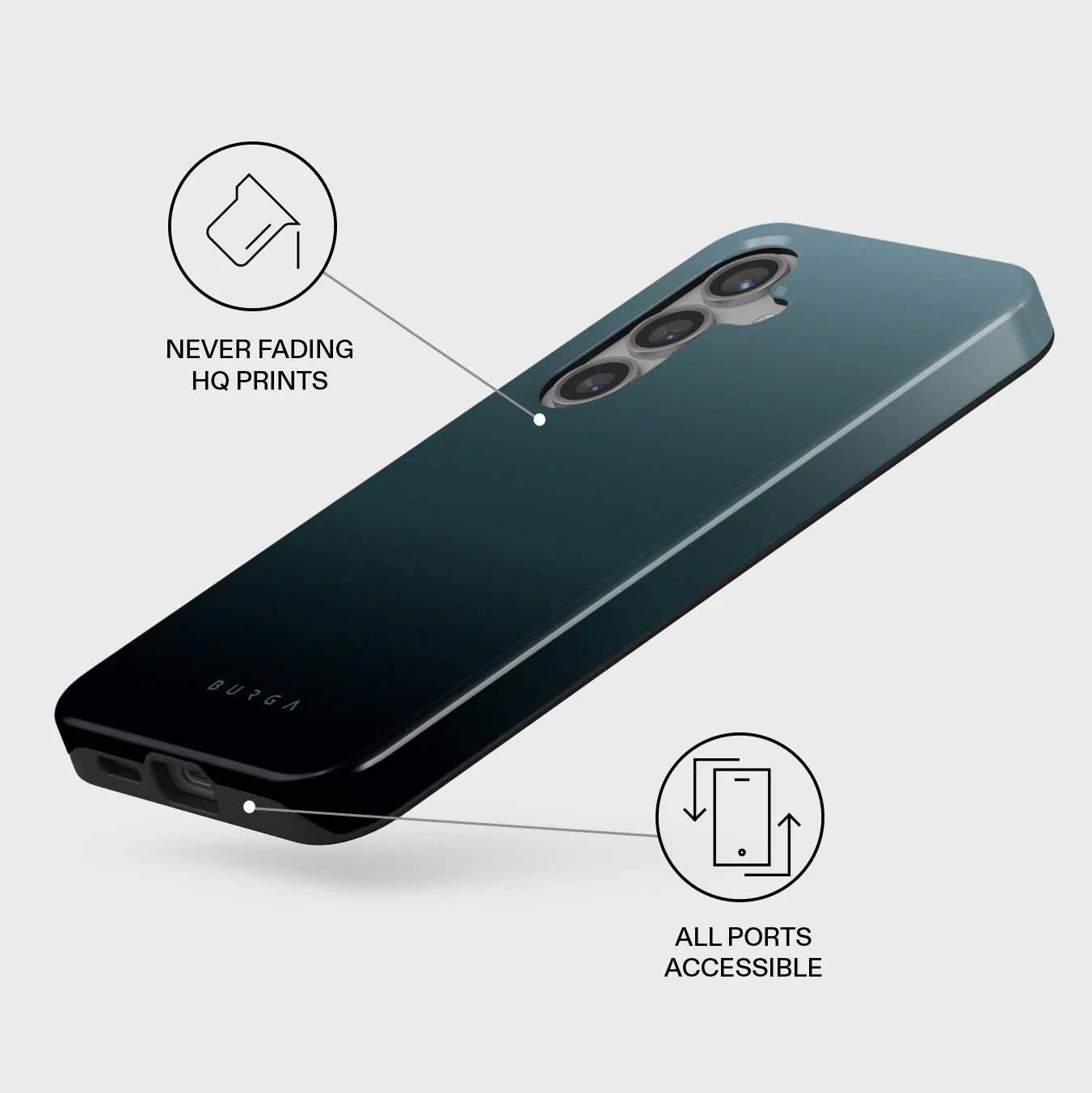 Black Hole - Samsung Galaxy S24 Case - Image 3