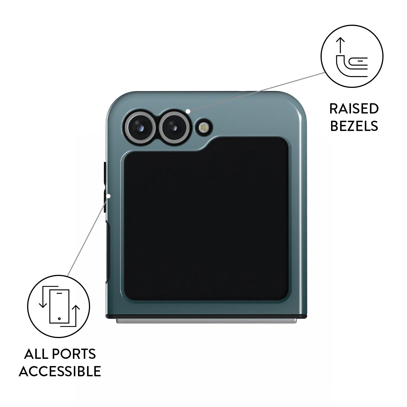 Black Hole - Samsung Galaxy Z Flip 6 Case - Image 3