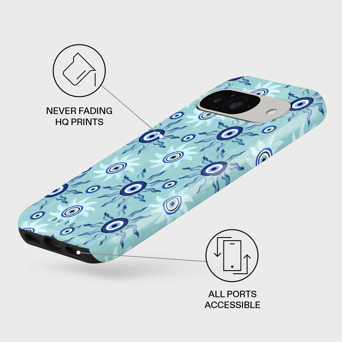 Blue Gaze - Google Pixel 10 Pro Case - Image 3