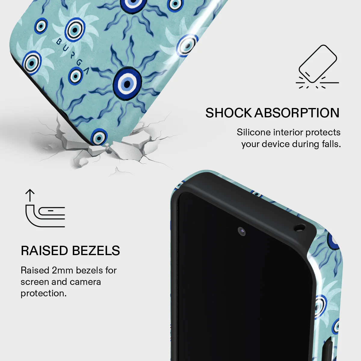 Blue Gaze - Google Pixel 9 Pro Case - Image 4