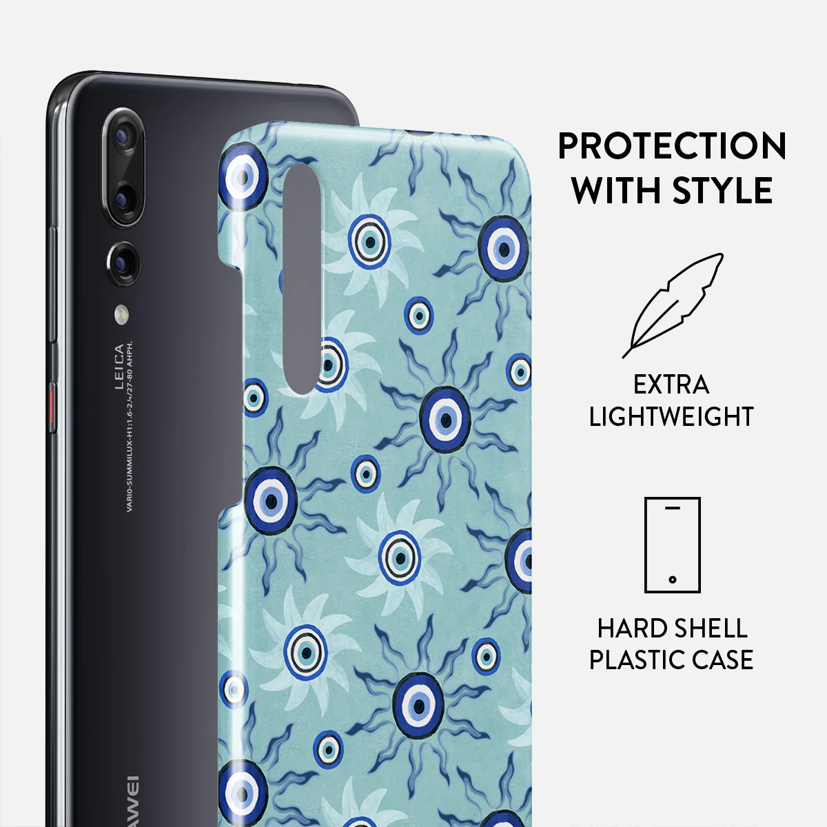 Blue Gaze - Huawei P20 Case - Image 2
