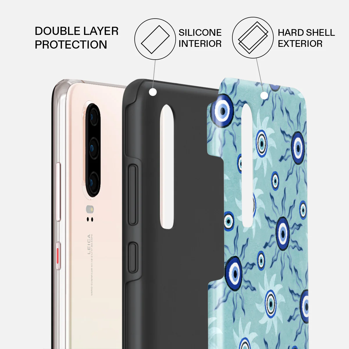 Blue Gaze - Huawei P30 Case - Image 6