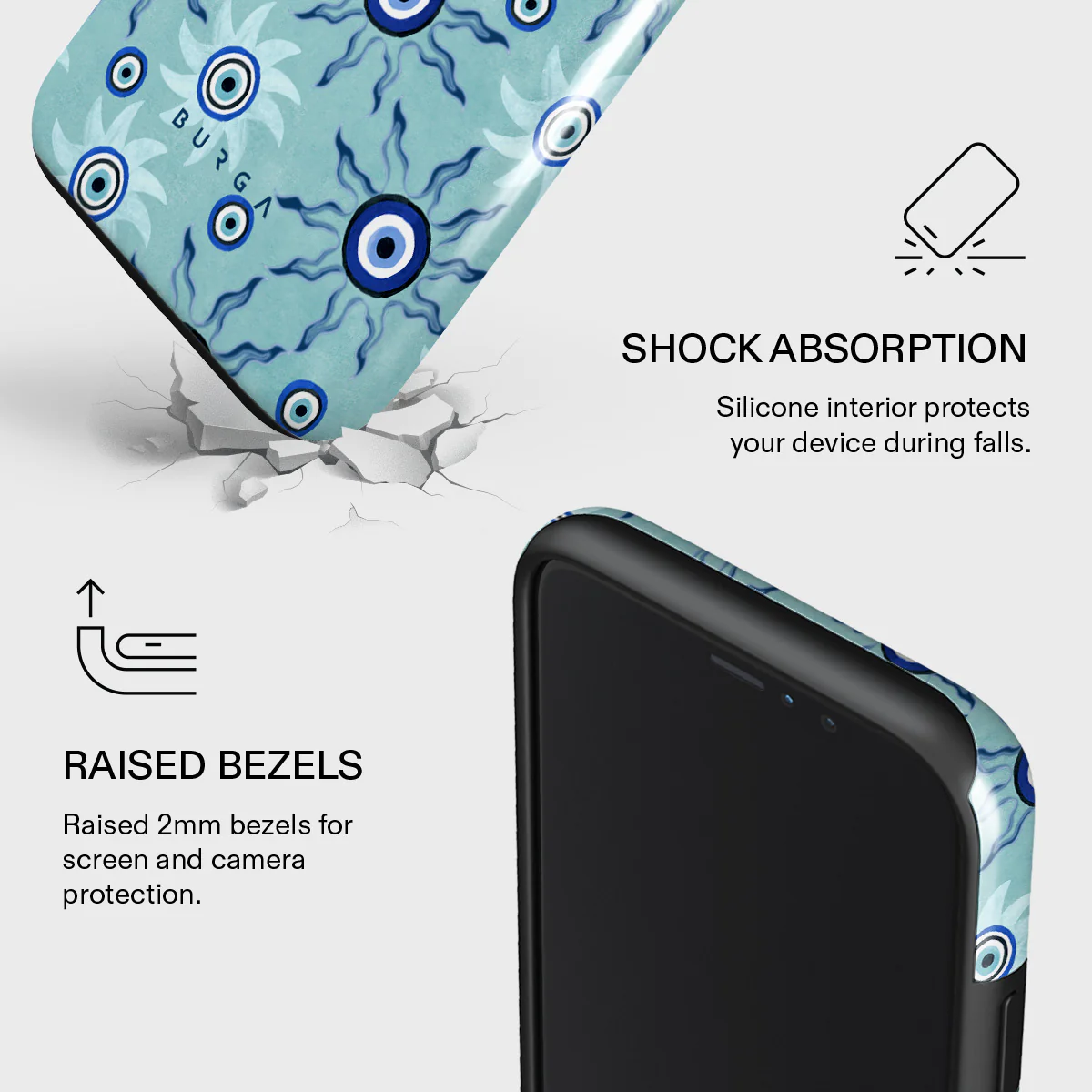Blue Gaze - iPhone 11 Case - Image 4