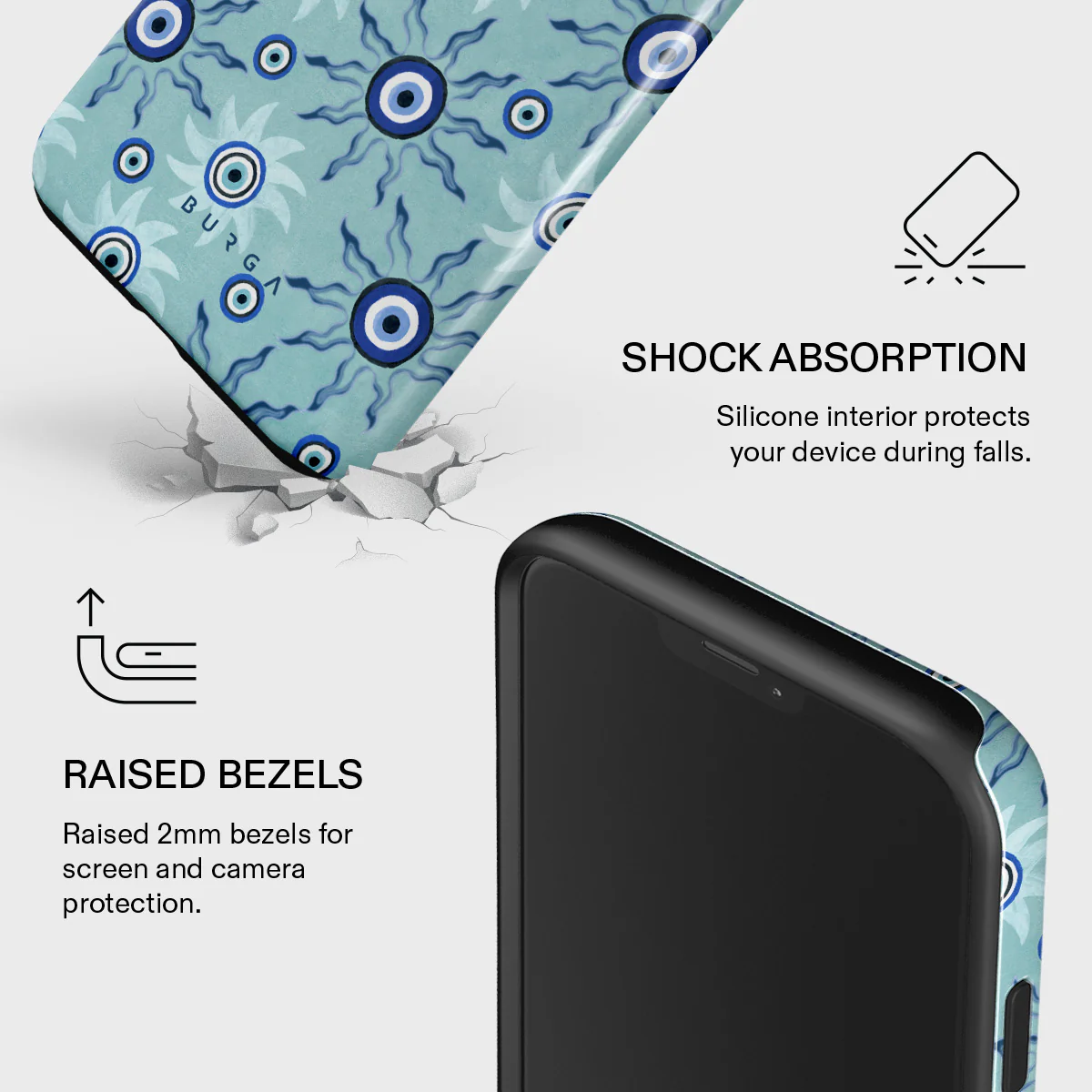 Blue Gaze - iPhone 12 Mini Case - Image 8