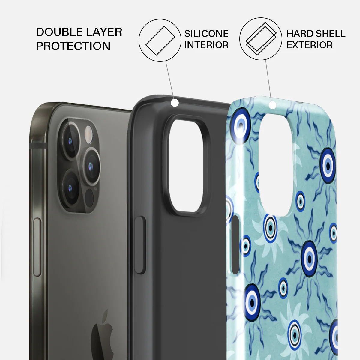 Blue Gaze - iPhone 12 Pro Max Case - Image 2