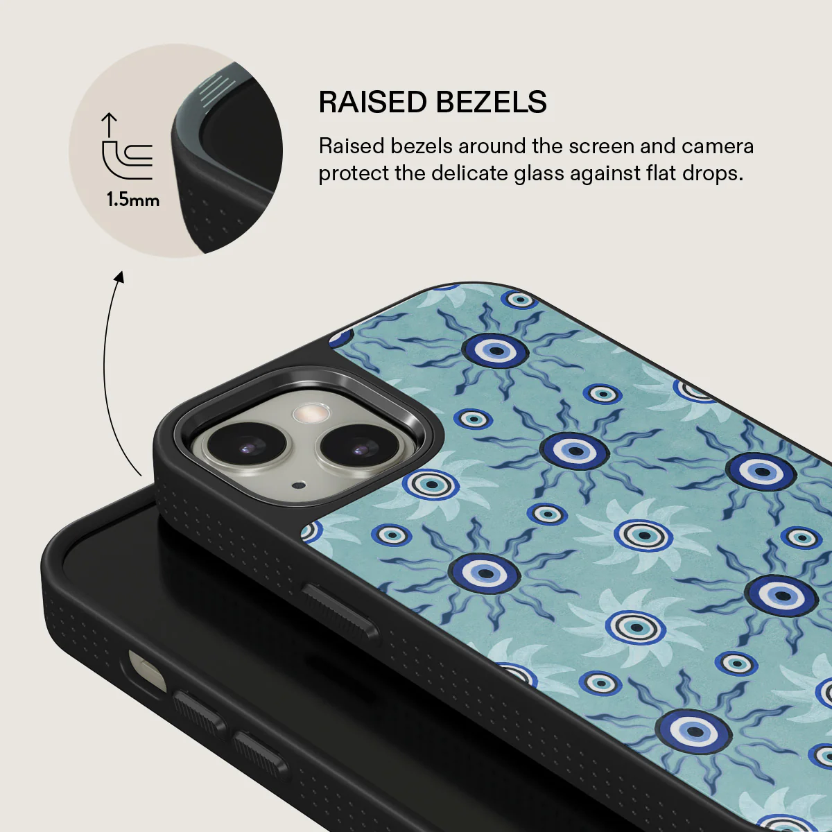 Blue Gaze - iPhone 13 Case - Image 15