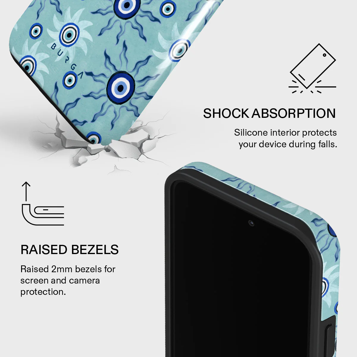 Blue Gaze - iPhone 13 Pro Case - Image 4