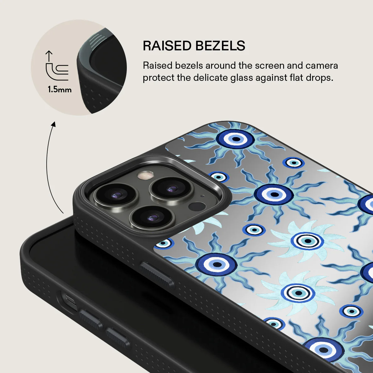 Blue Gaze - iPhone 13 Pro Max Case - Image 38