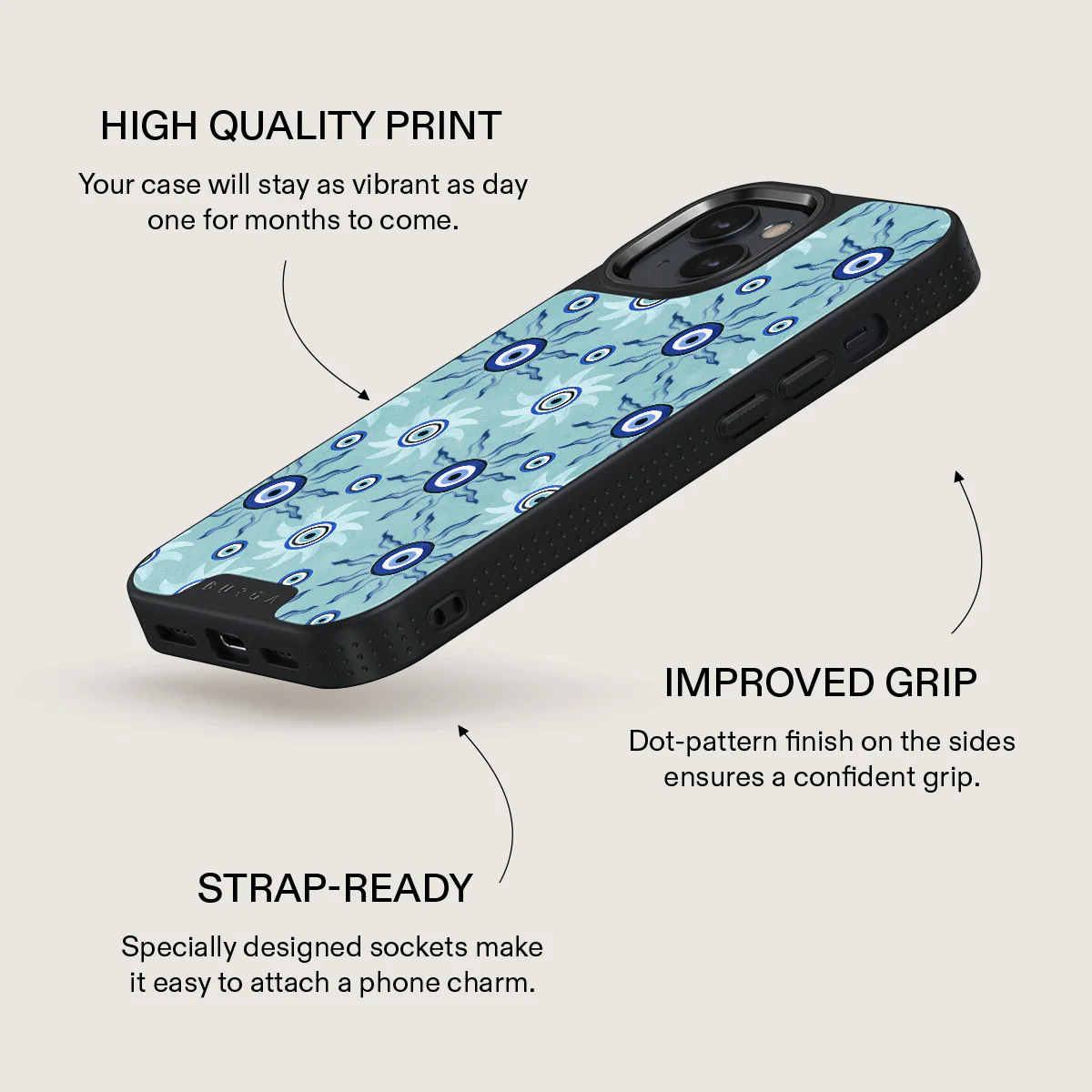 Blue Gaze - iPhone 14 Plus Case - Image 16