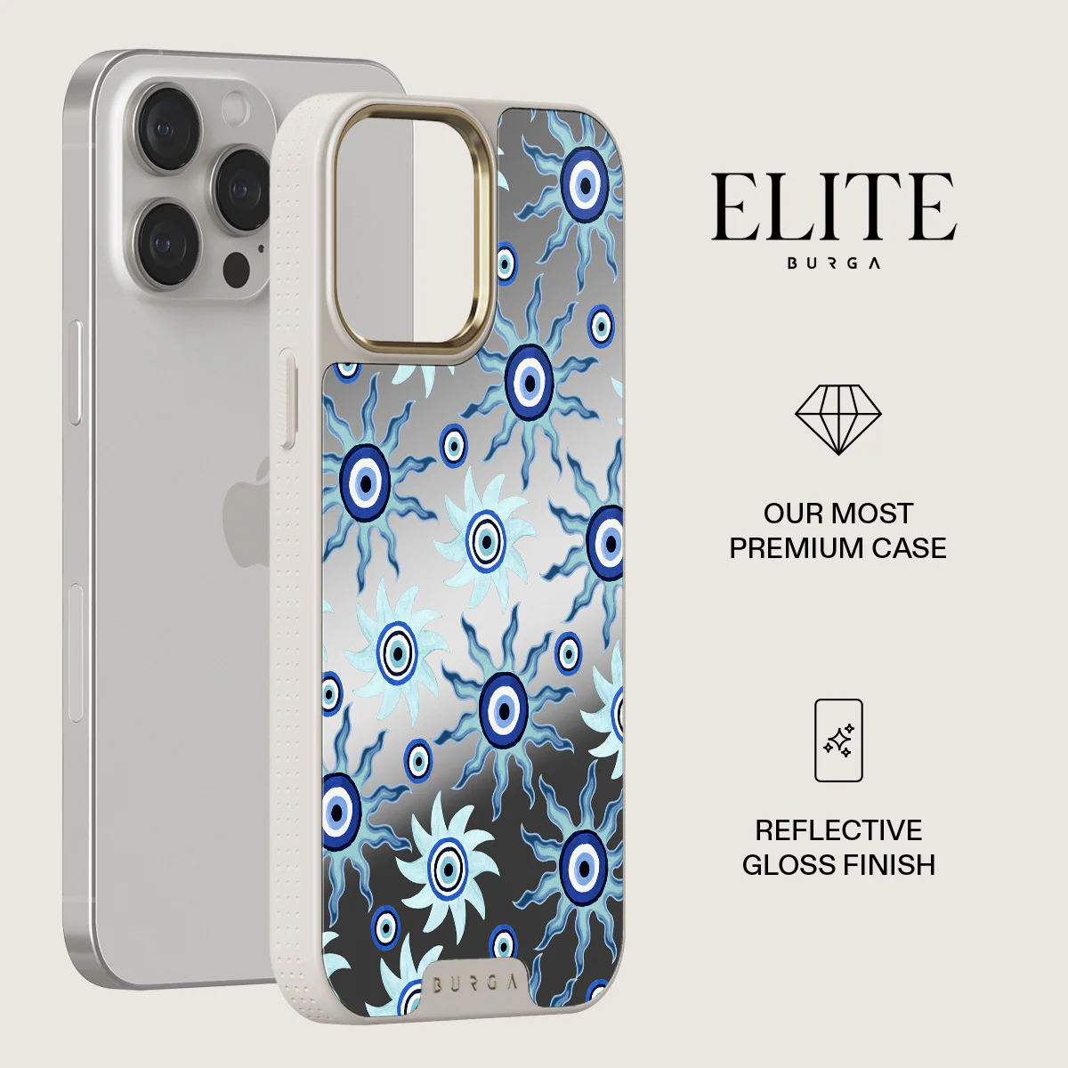 Blue Gaze - iPhone 14 Pro Case - Image 48