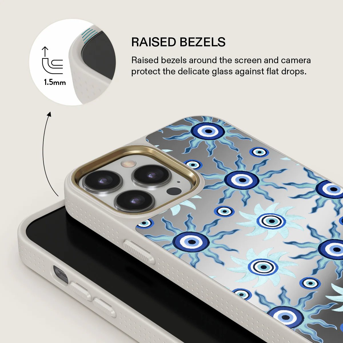 Blue Gaze - iPhone 14 Pro Case - Image 51
