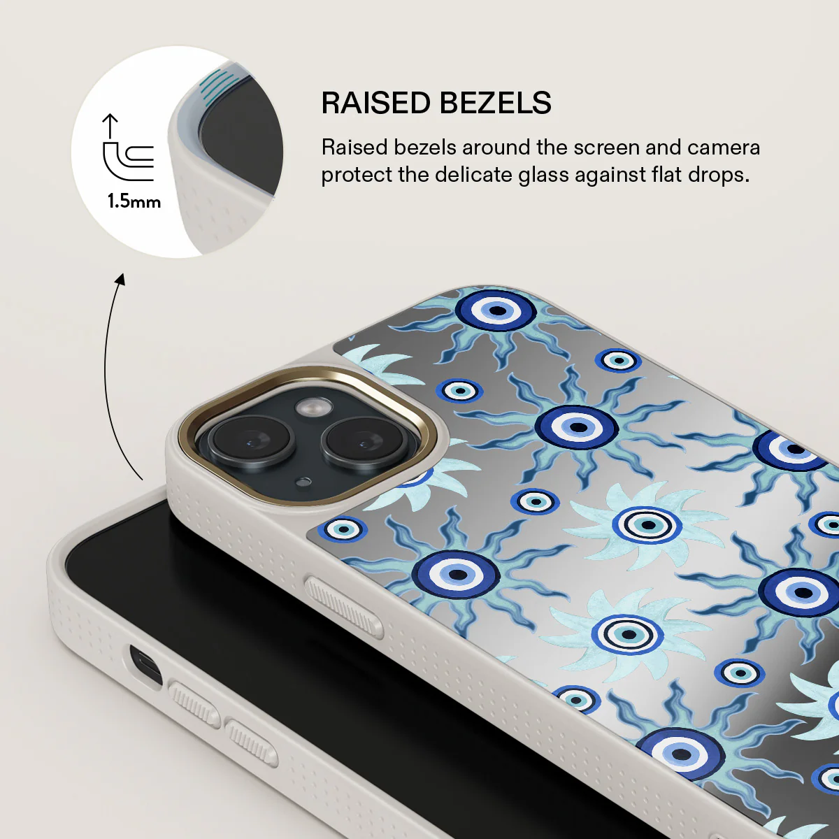 Blue Gaze - iPhone 15 Case - Image 51