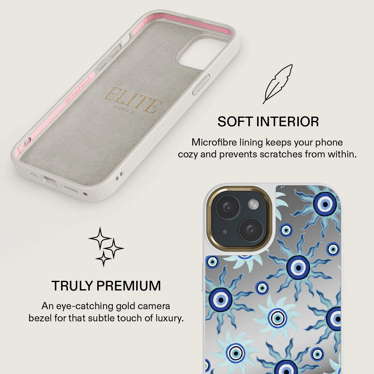 Blue Gaze - iPhone 15 Case - Image 53