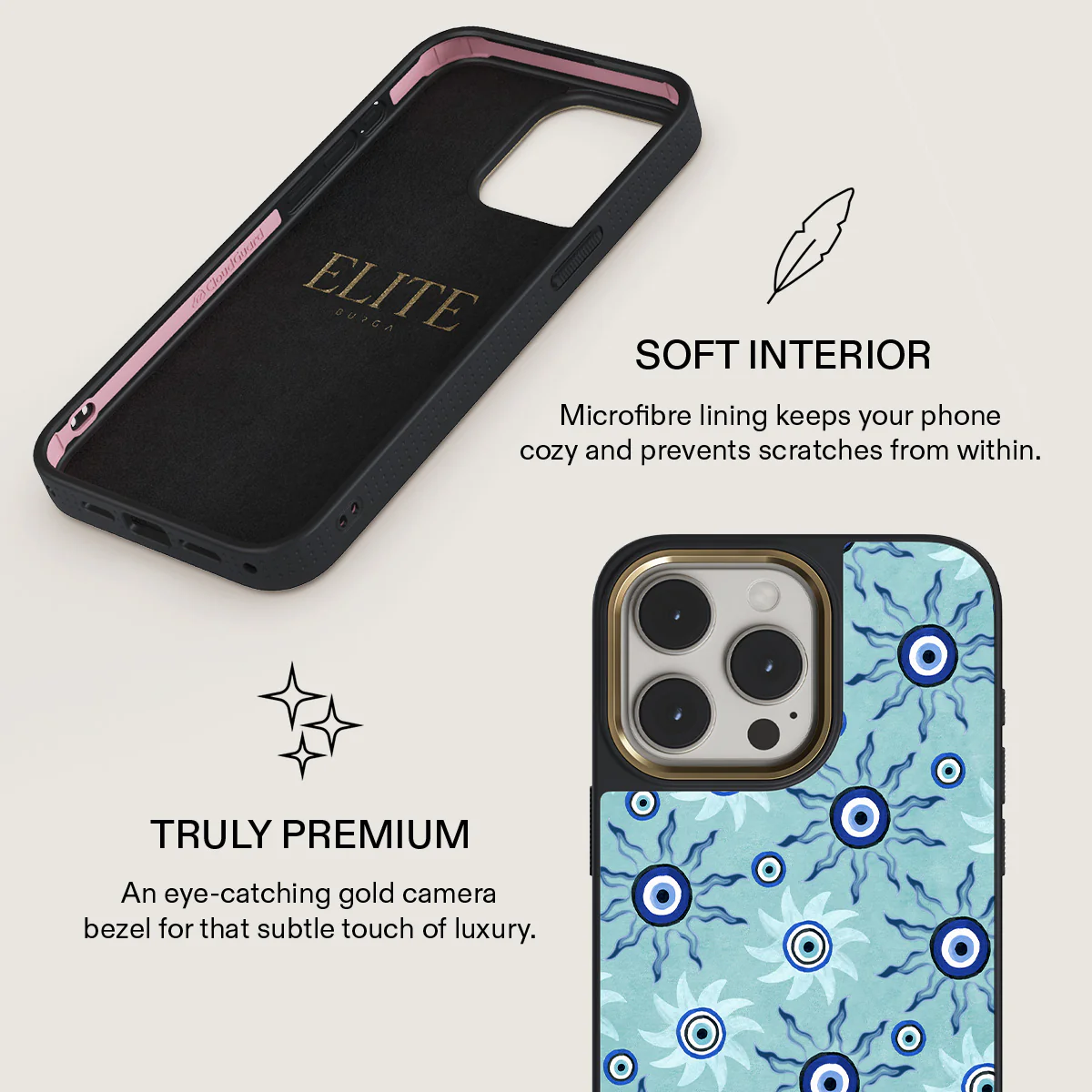 Blue Gaze - iPhone 15 Pro Case - Image 10