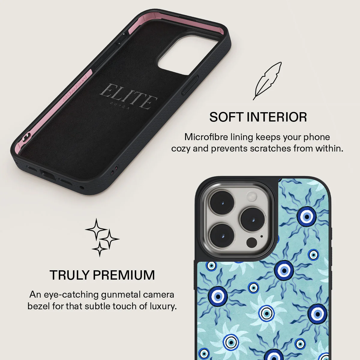 Blue Gaze - iPhone 15 Pro Case - Image 17
