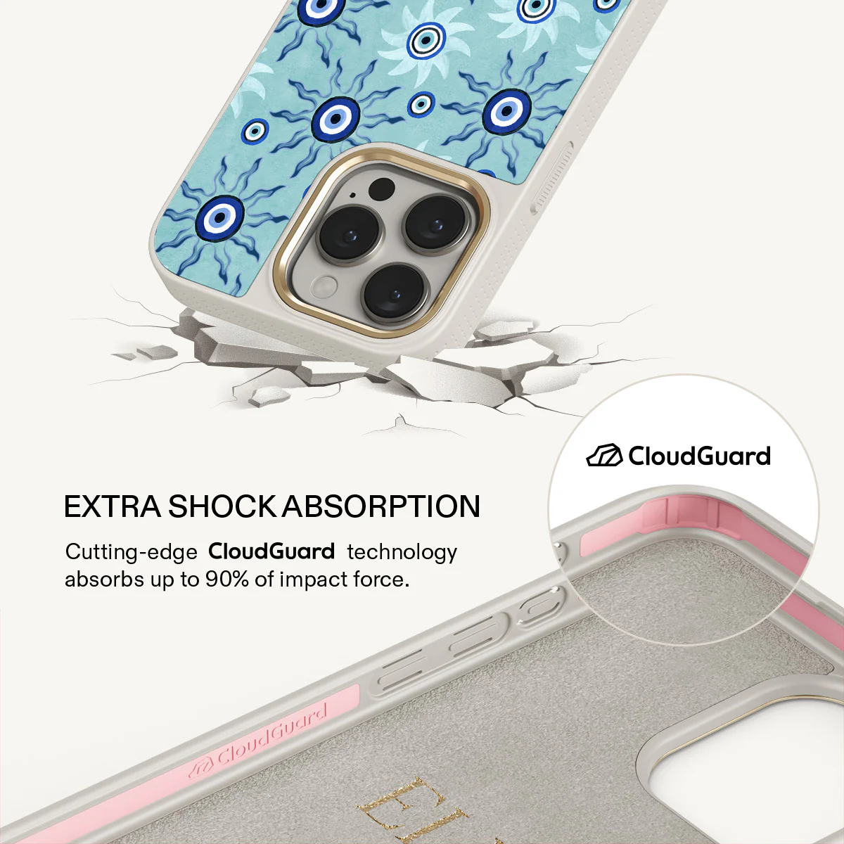 Blue Gaze - iPhone 15 Pro Case - Image 21