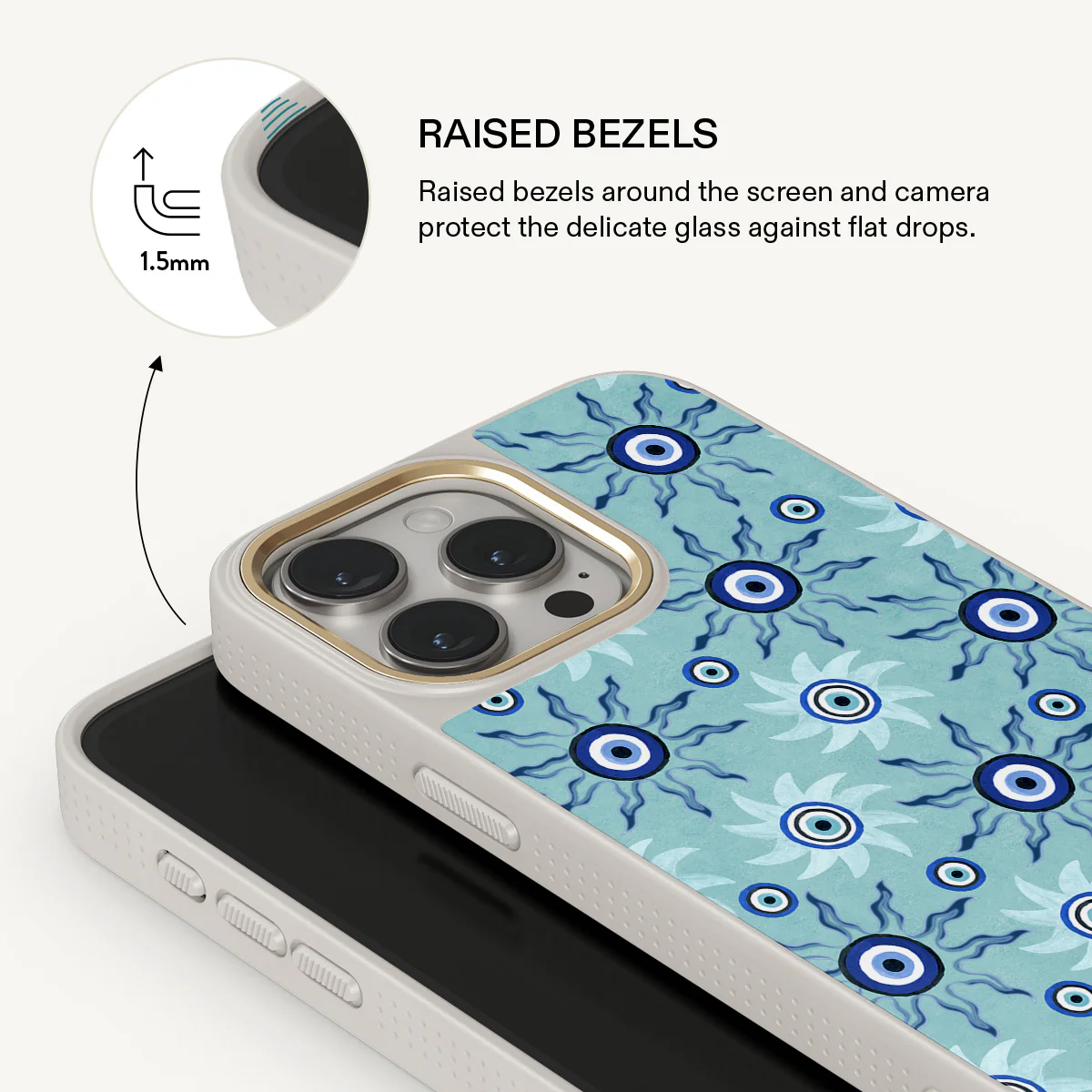 Blue Gaze - iPhone 15 Pro Case - Image 22