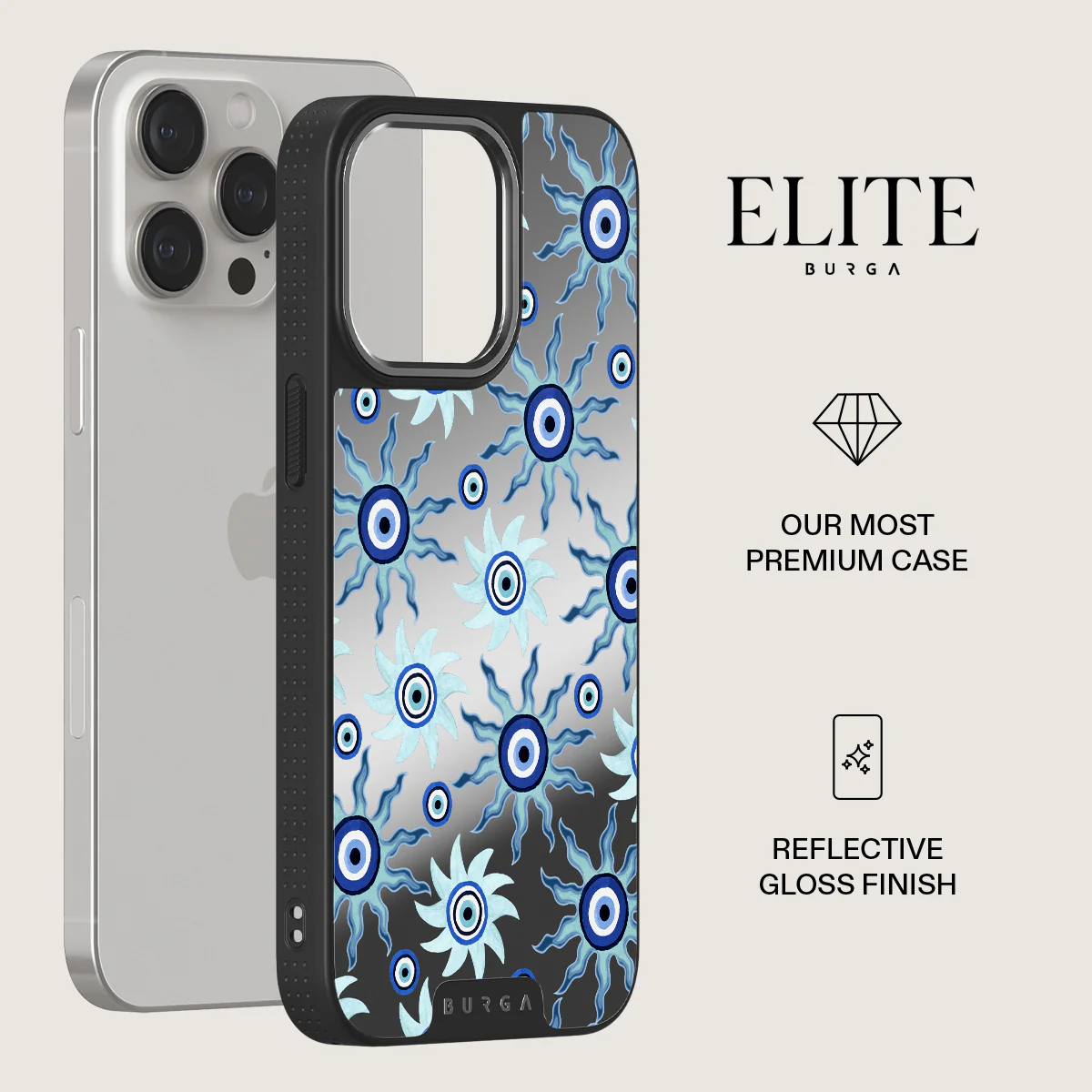 Blue Gaze - iPhone 15 Pro Case - Image 35