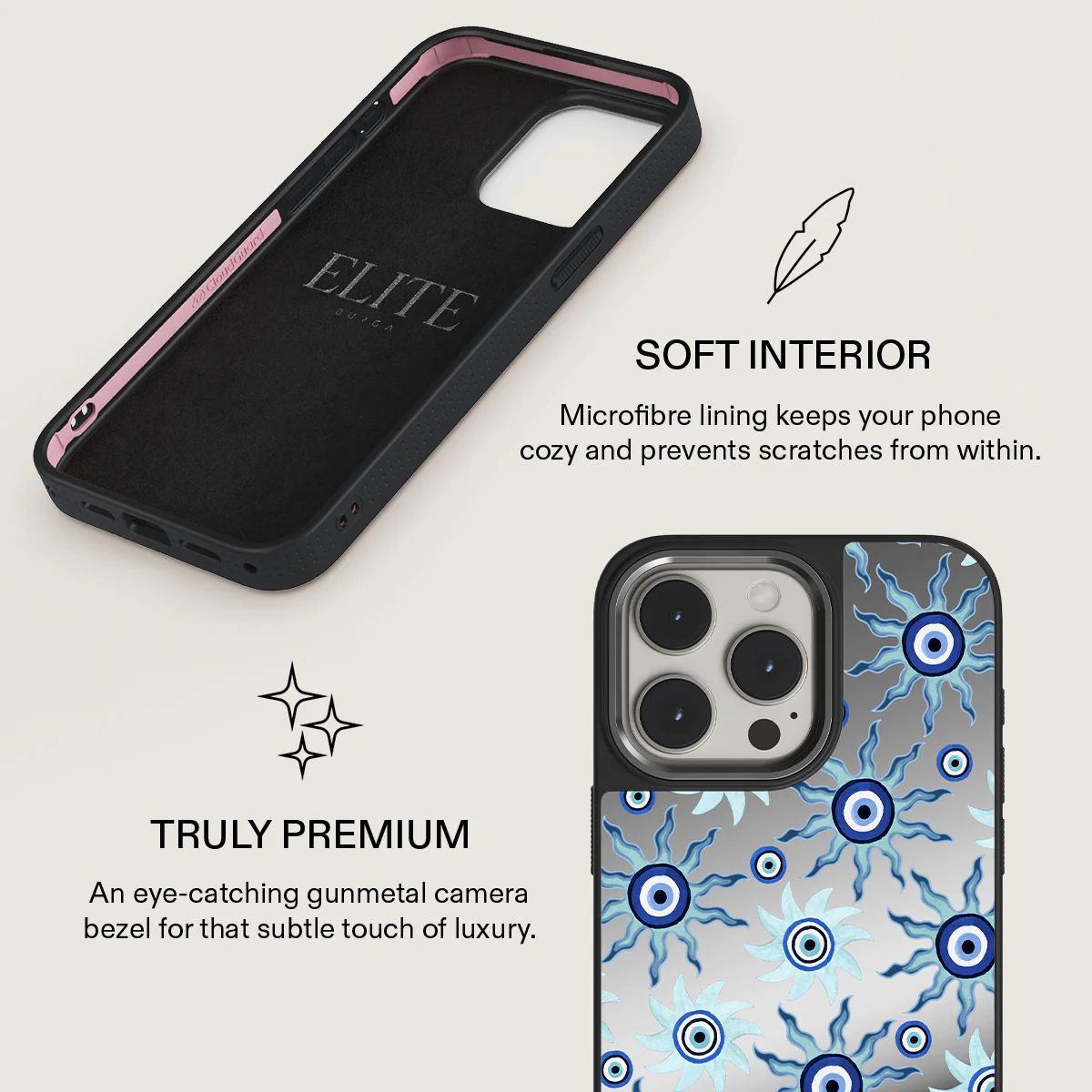 Blue Gaze - iPhone 15 Pro Case - Image 40