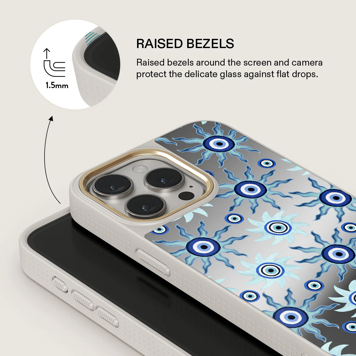 Blue Gaze - iPhone 15 Pro Case - Image 51
