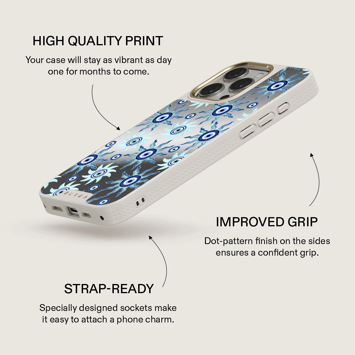 Blue Gaze - iPhone 15 Pro Case - Image 52