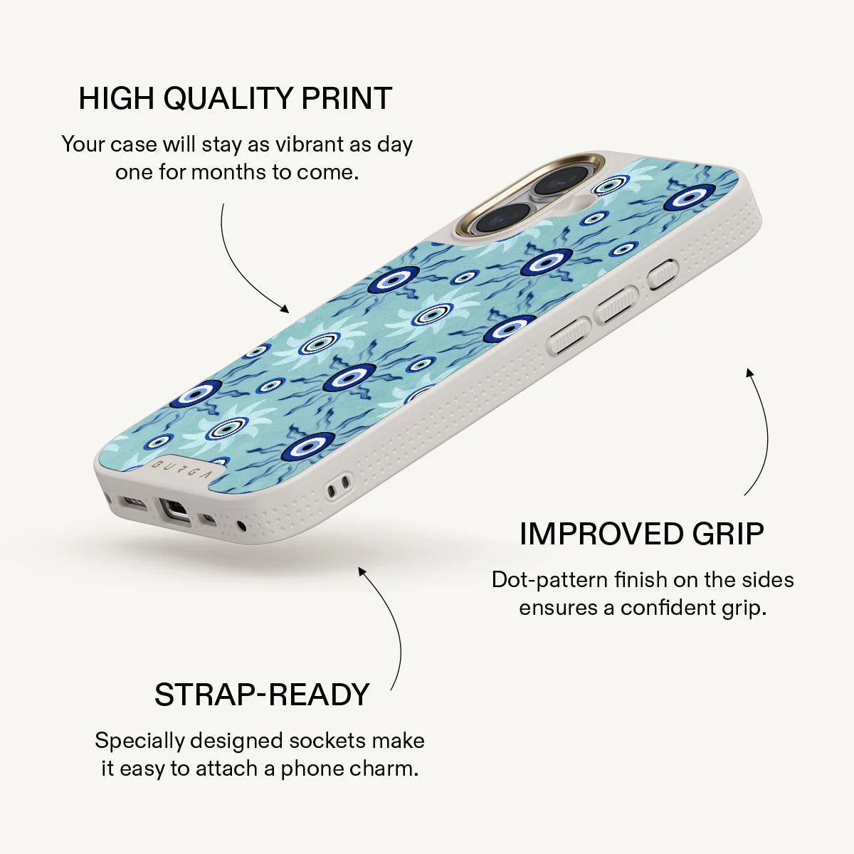 Blue Gaze - iPhone 16 Case - Image 24
