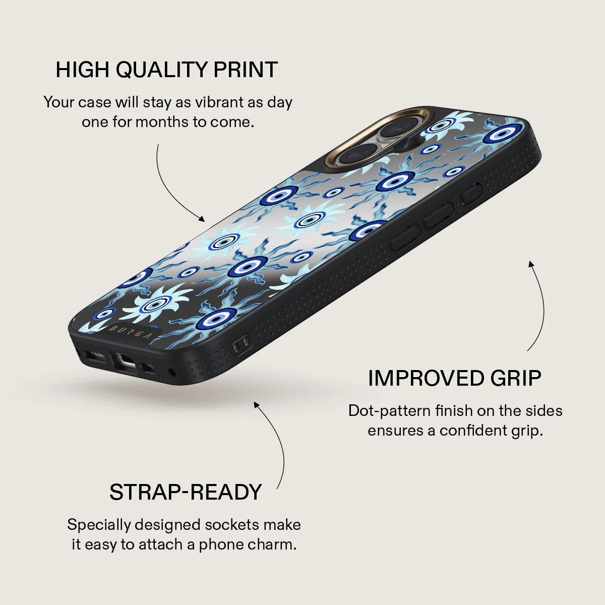 Blue Gaze - iPhone 16 Case - Image 32