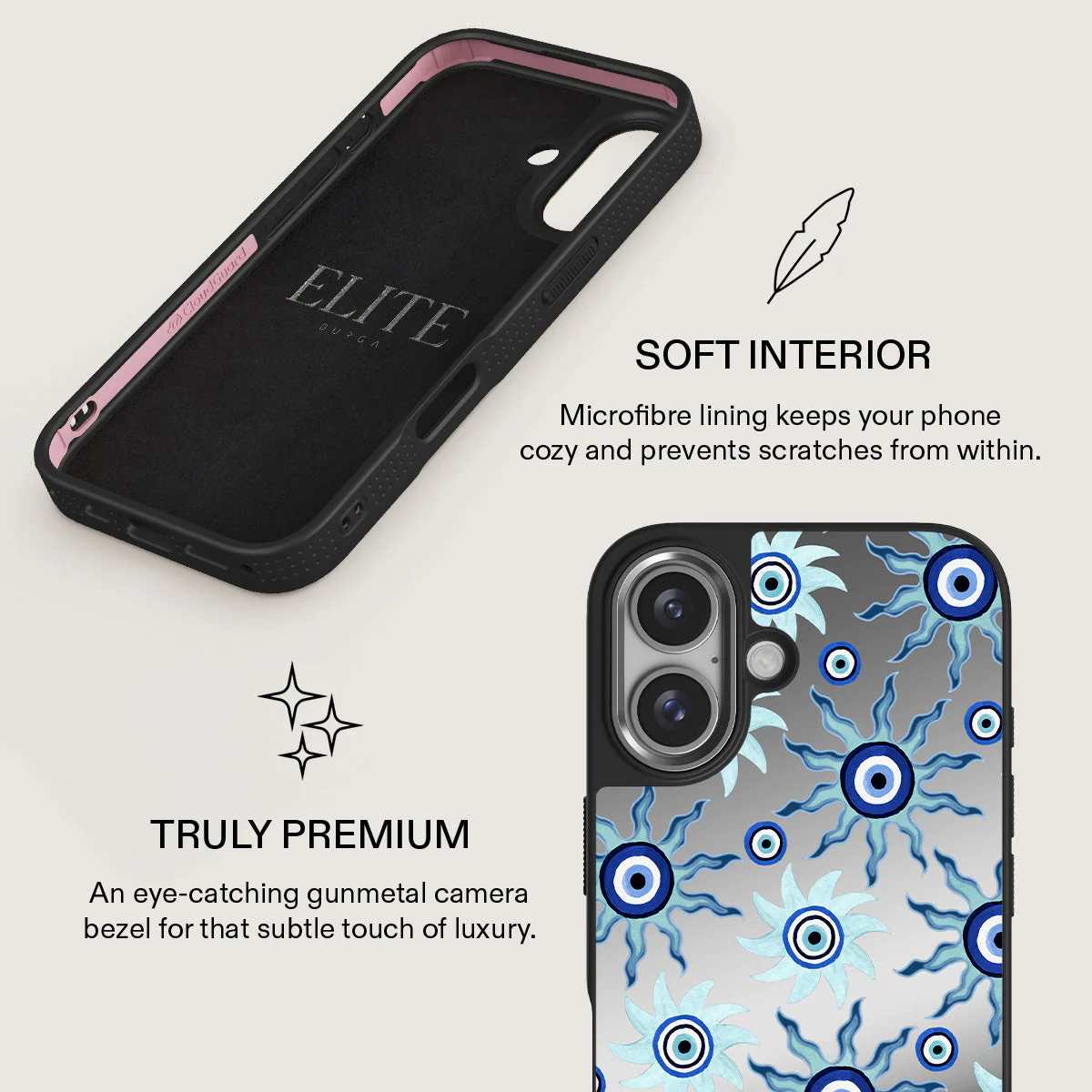 Blue Gaze - iPhone 16 Case - Image 41