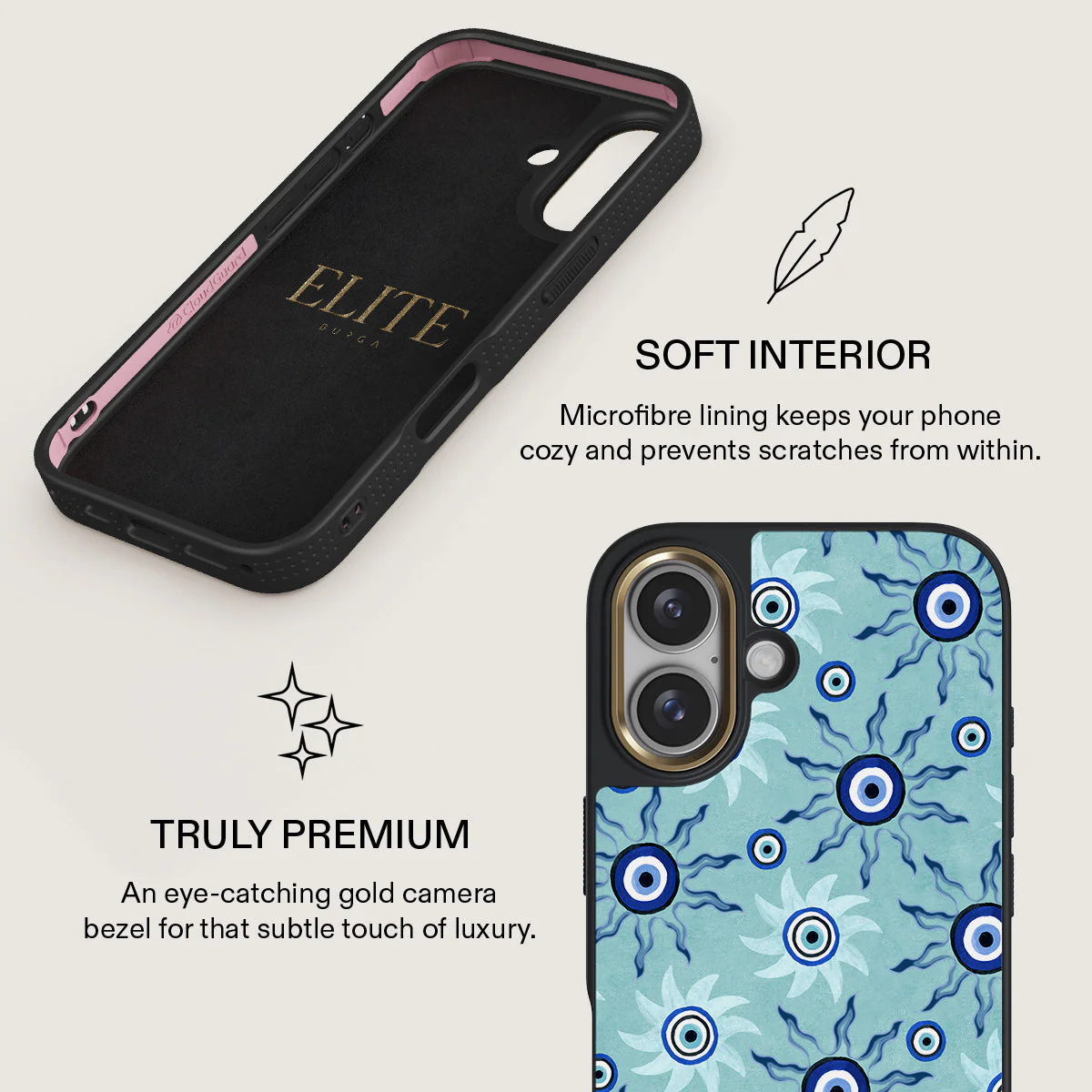 Blue Gaze - iPhone 16 Plus Case - Image 11