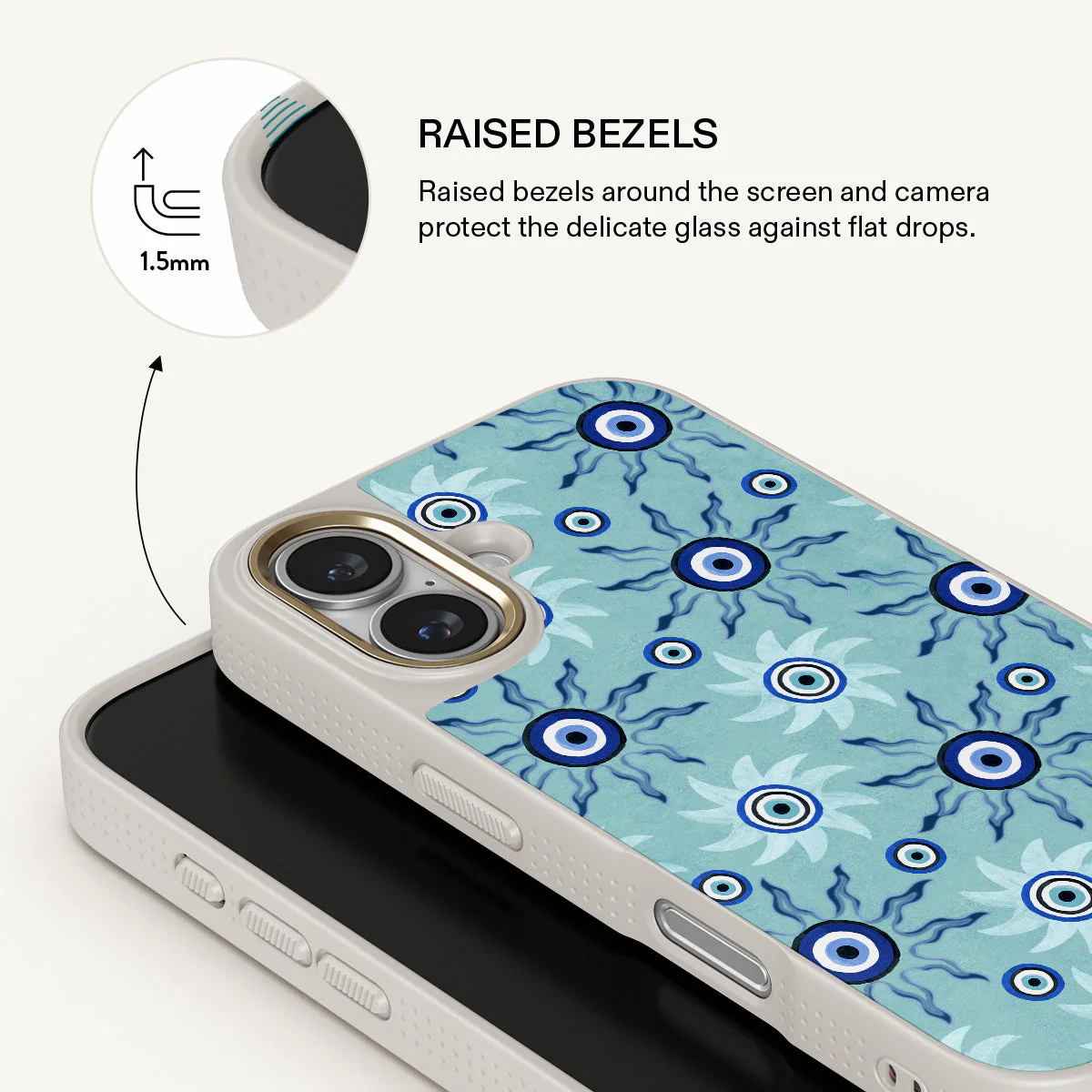 Blue Gaze - iPhone 16 Plus Case - Image 23