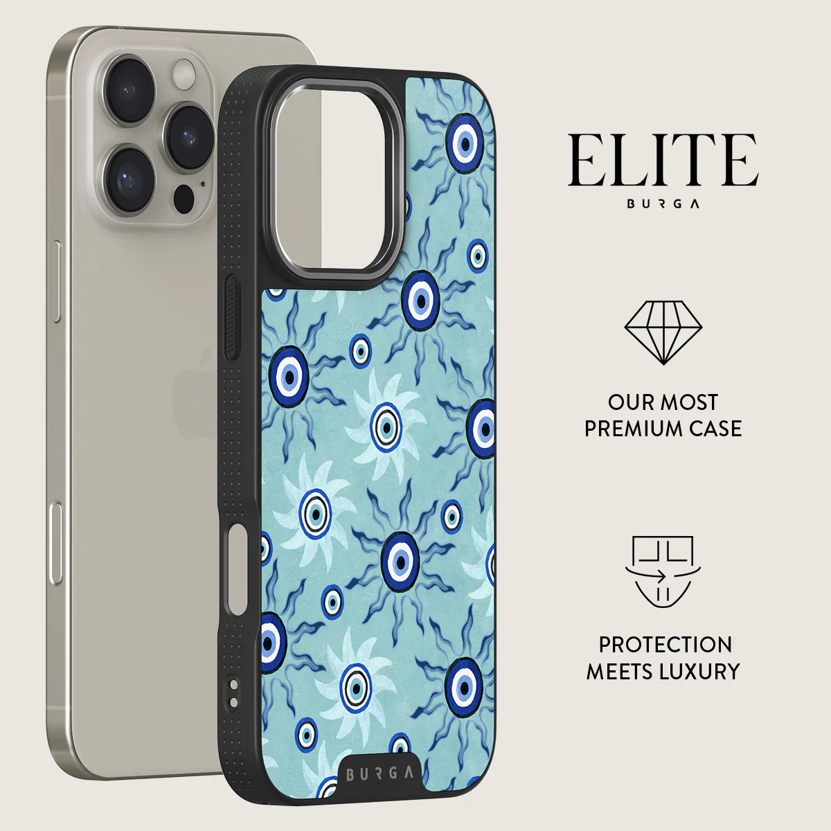 Blue Gaze - iPhone 16 Pro Case - Image 14