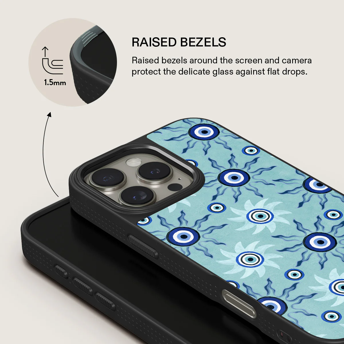 Blue Gaze - iPhone 16 Pro Case - Image 16