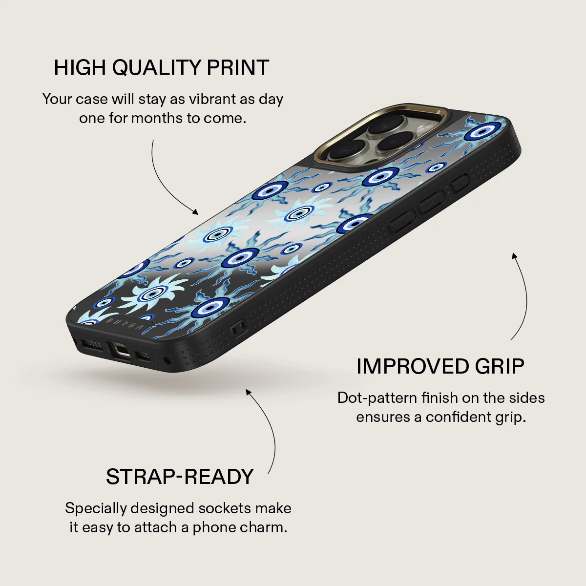 Blue Gaze - iPhone 16 Pro Case - Image 32