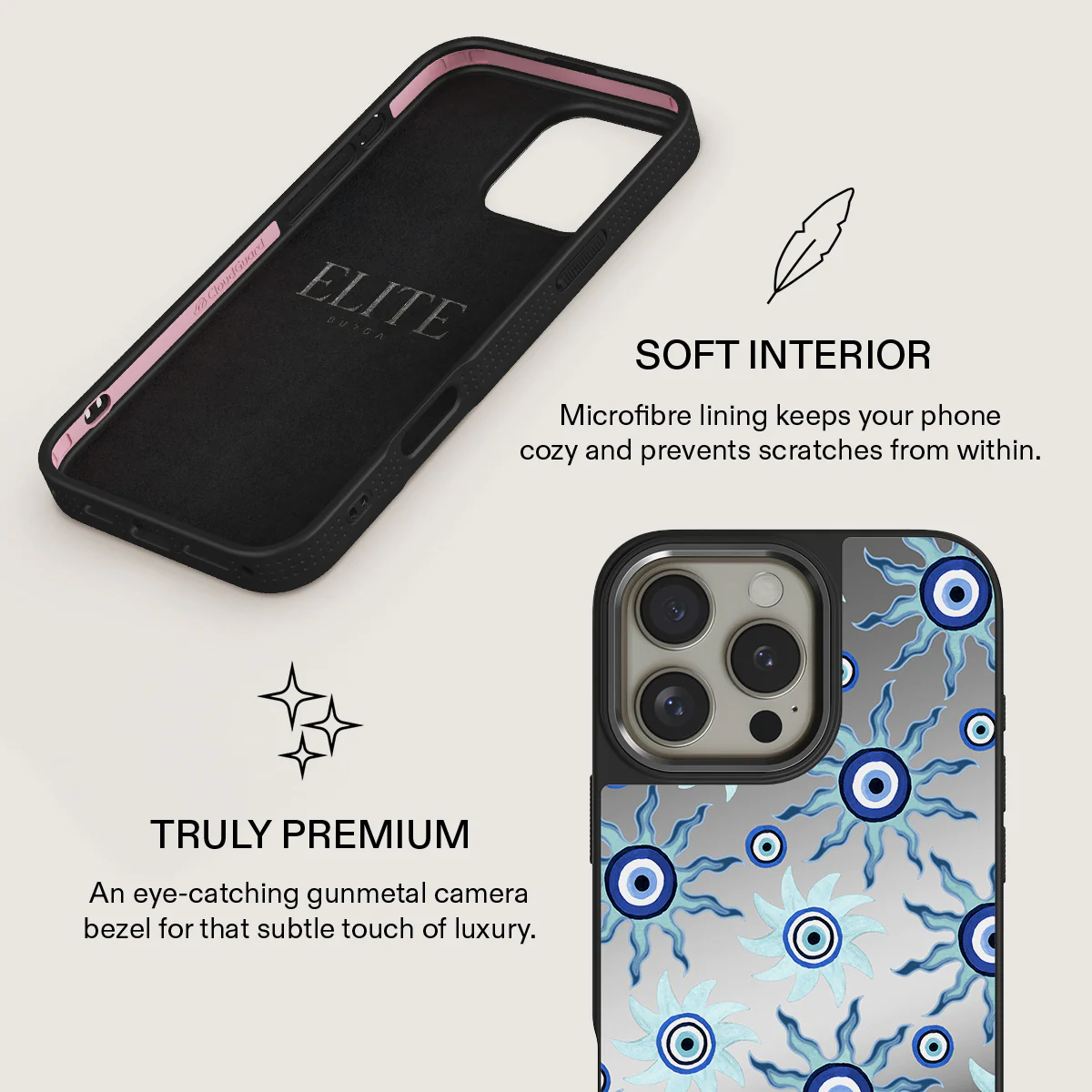 Blue Gaze - iPhone 16 Pro Case - Image 41