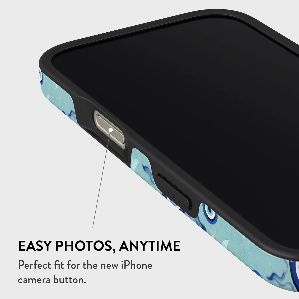 Blue Gaze - iPhone 16 Pro Case - Image 5