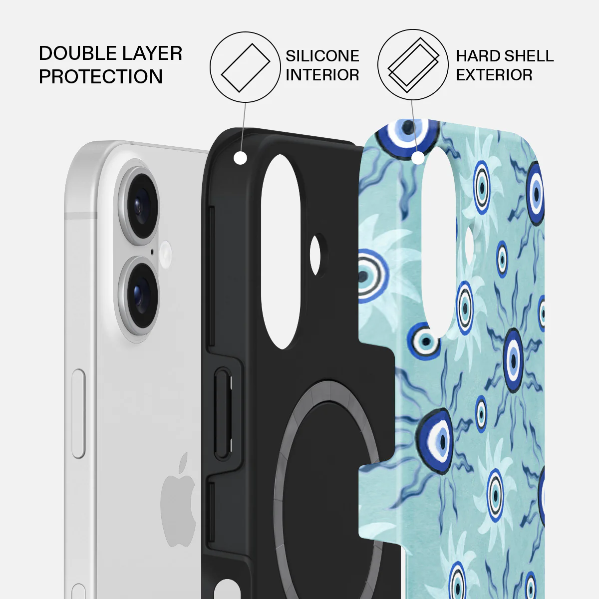 Blue Gaze - iPhone 17 Case - Image 2