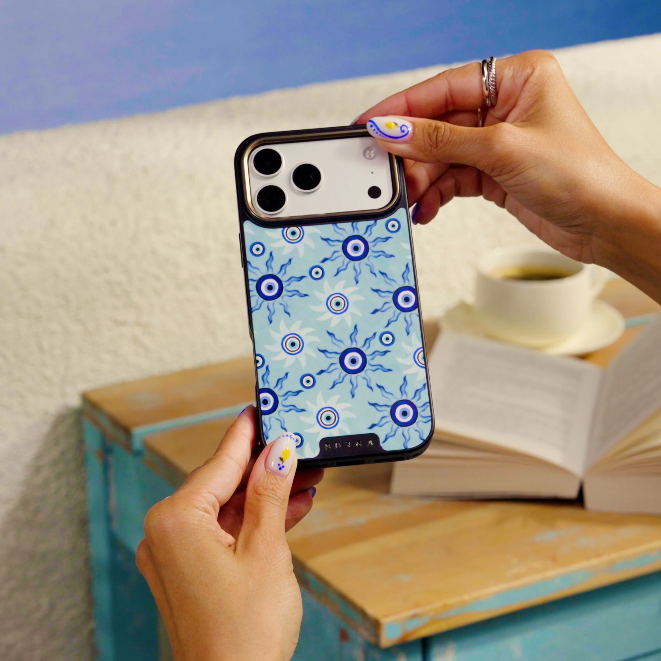 Blue Gaze - iPhone 17 Case - Image 43