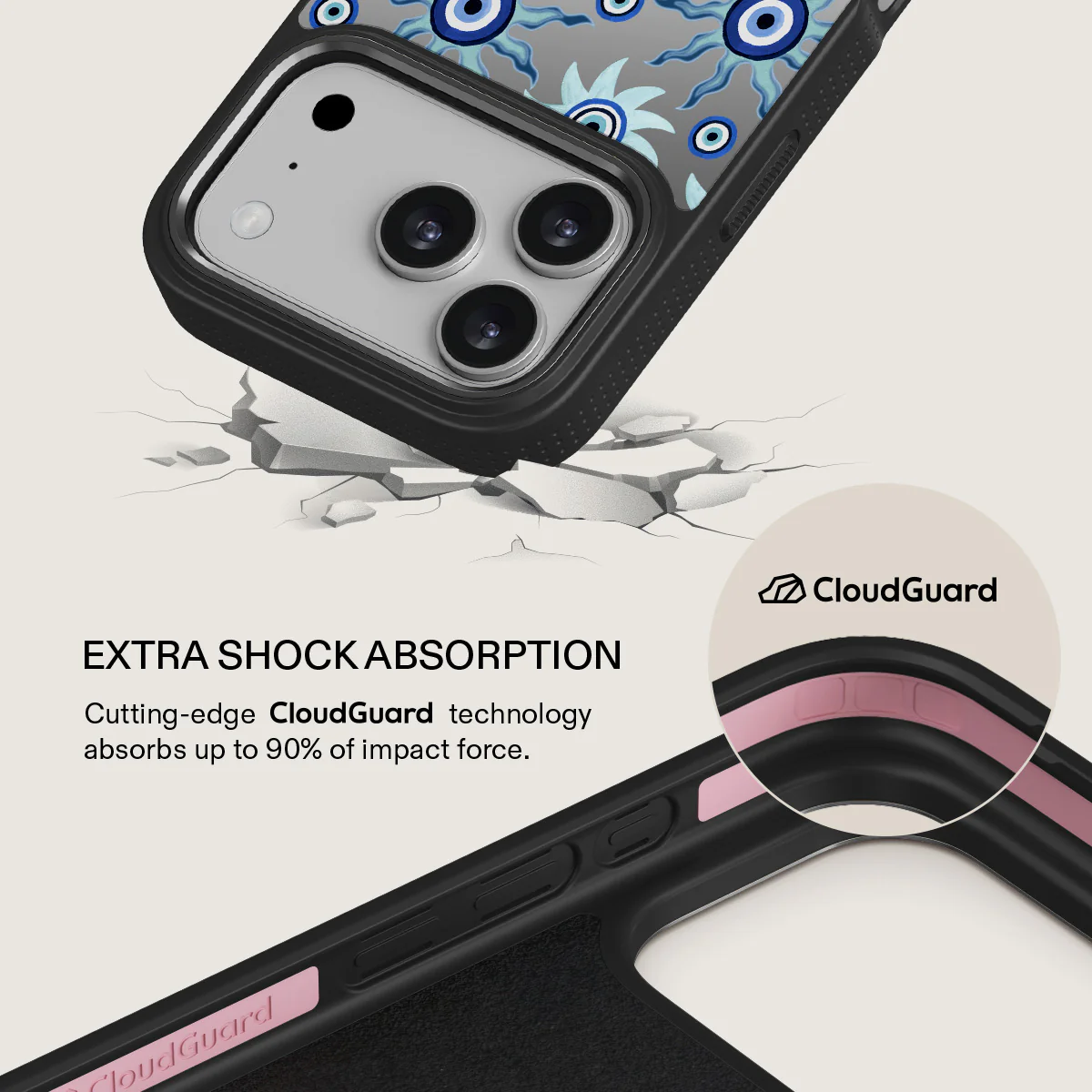 Blue Gaze - iPhone 17 Pro Case - Image 36