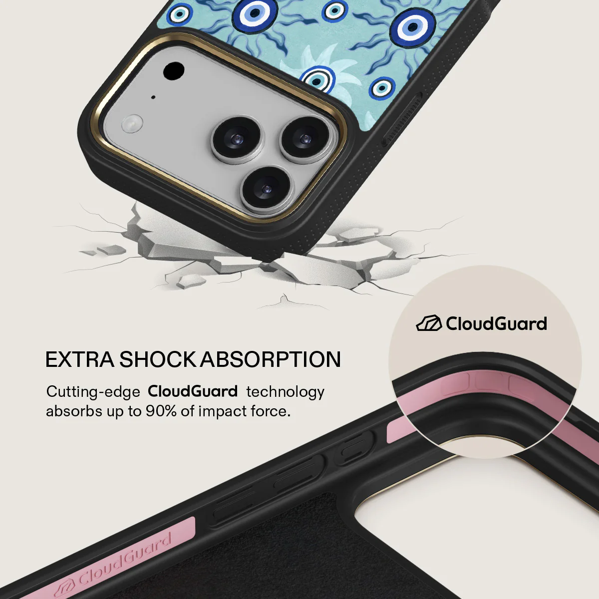 Blue Gaze - iPhone 17 Pro Max Case - Image 7