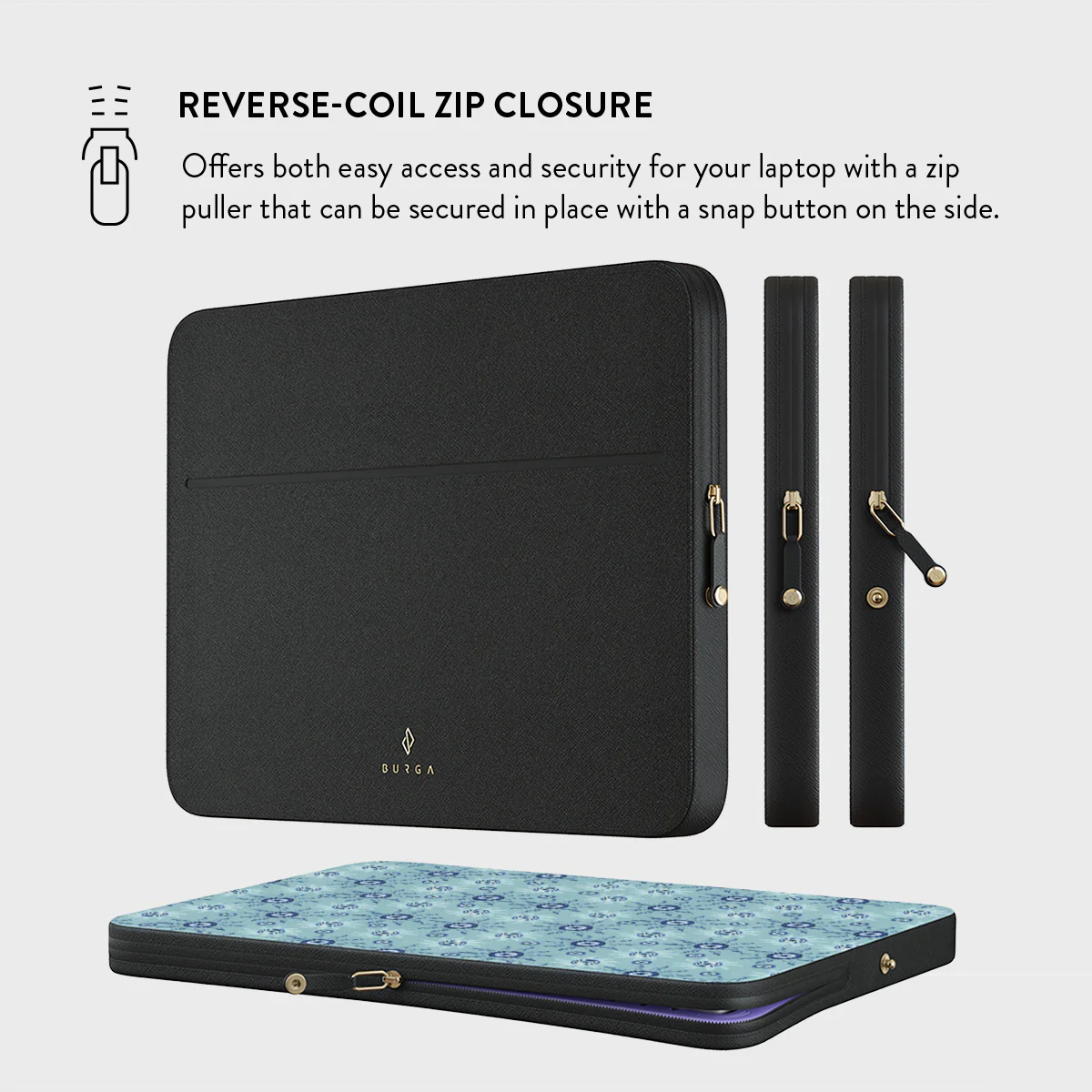 Blue Gaze - Laptop Sleeve - Image 9